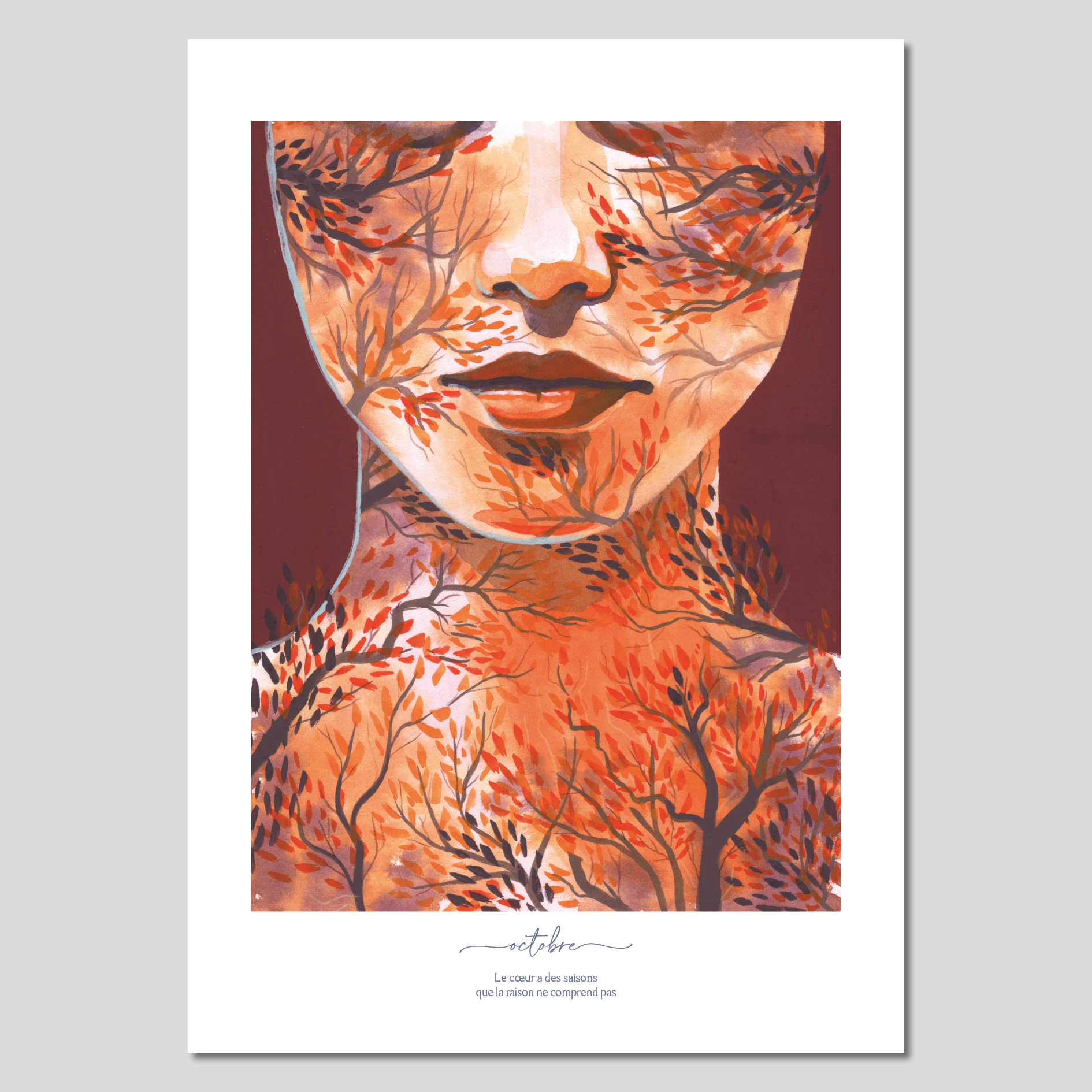 Tirage d’art A4 – Octobre