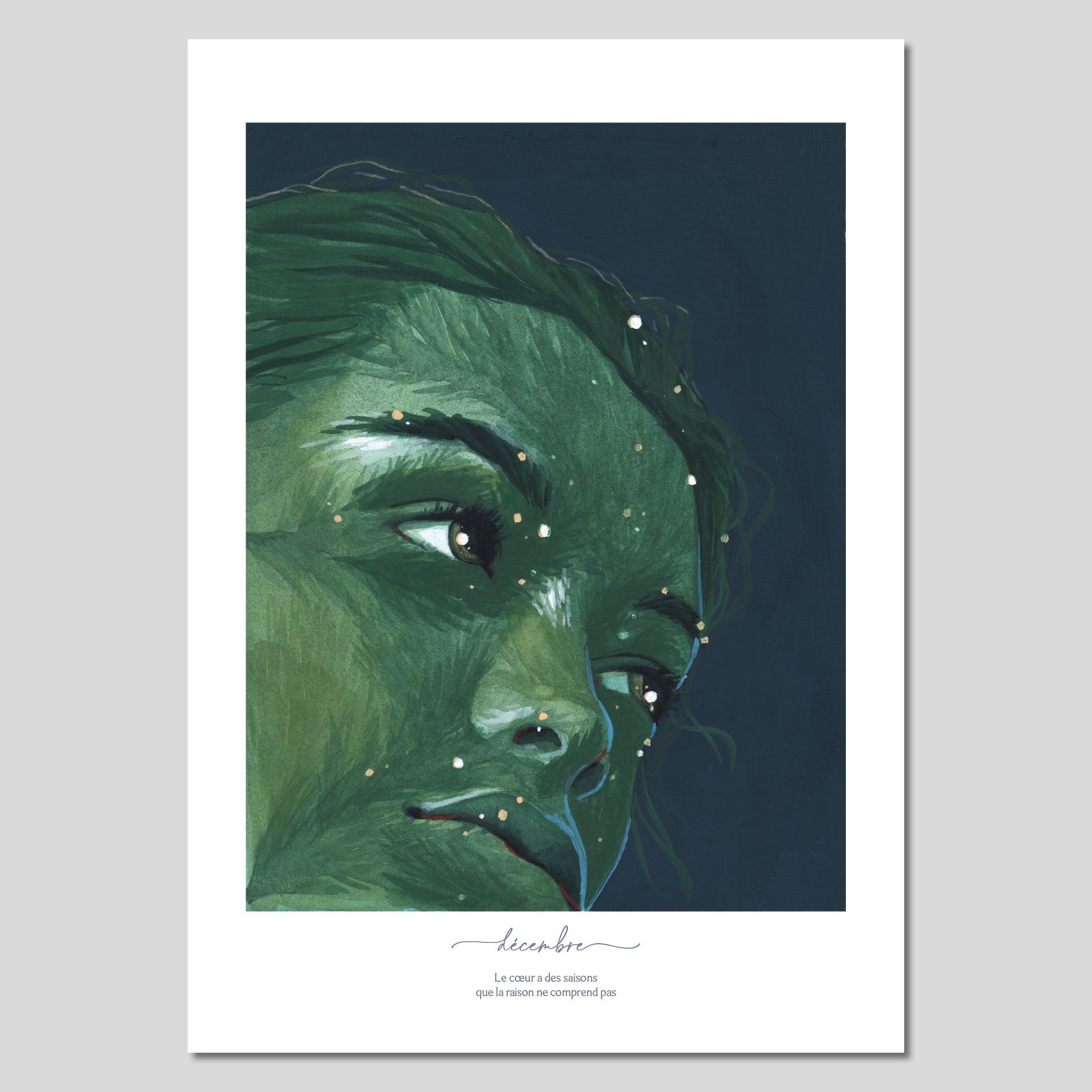 Tirage d’art A4 – Décembre