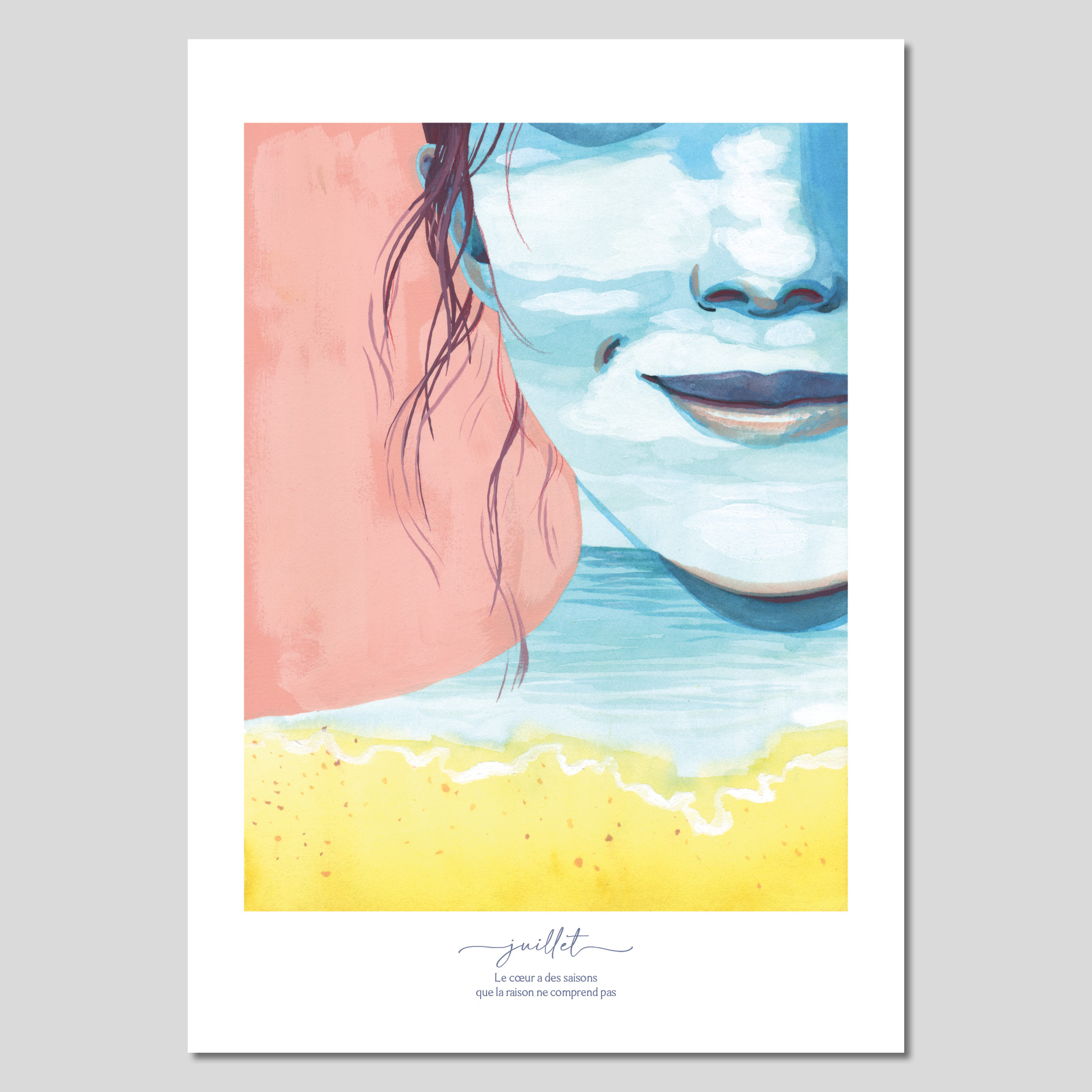 Tirage d’art A4 – Juillet