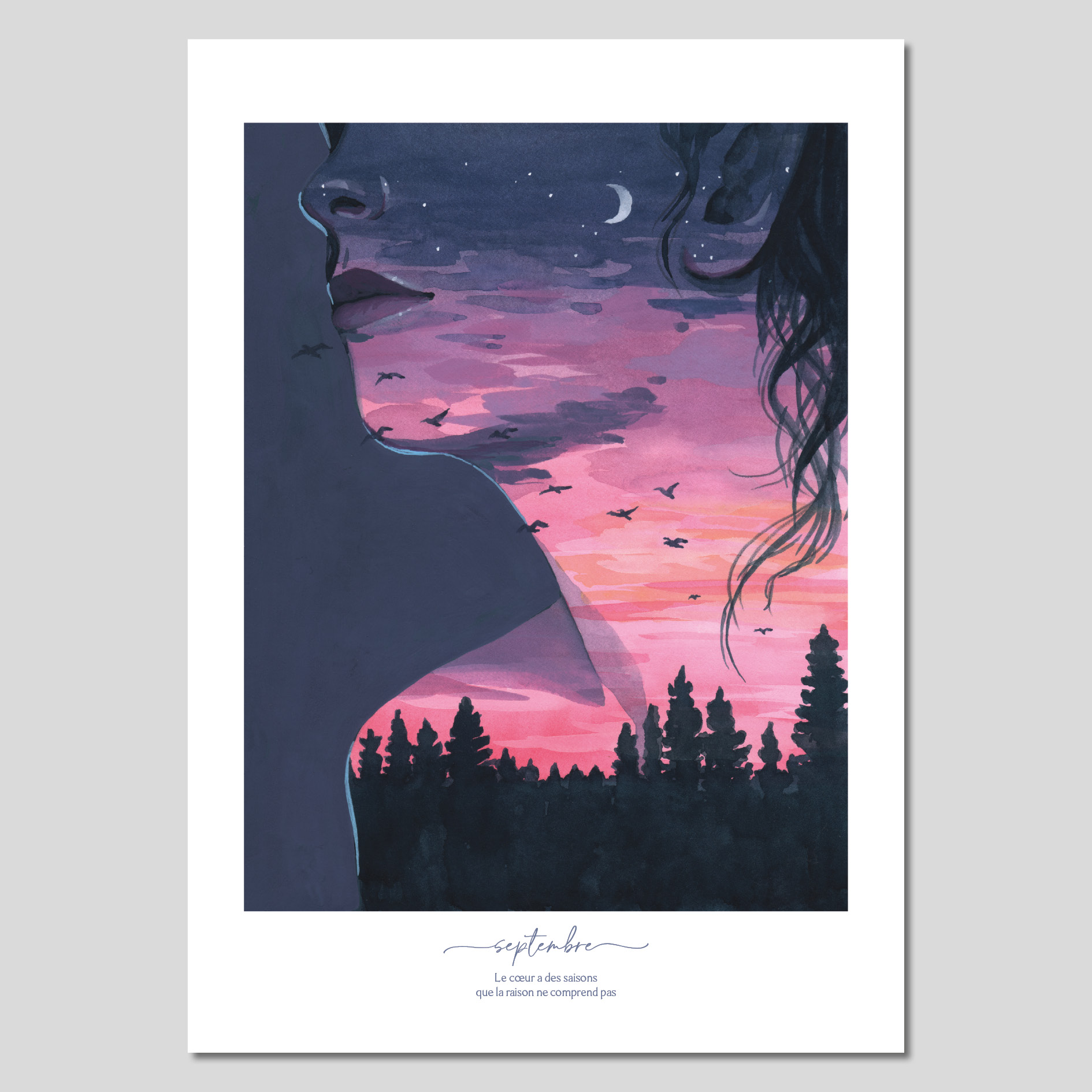 Tirage d’art A4 – Septembre